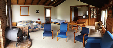 Studio accommodation near Cradle Mountain